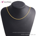 42884 Xuping Jewelry 2016 women necklace, 24k gold long chain necklace